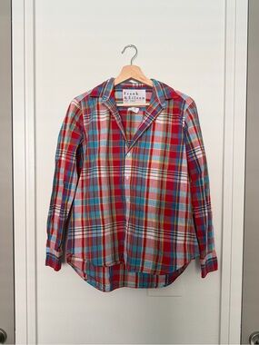 FRANK & EILEEN • eileen plaid button down shirt